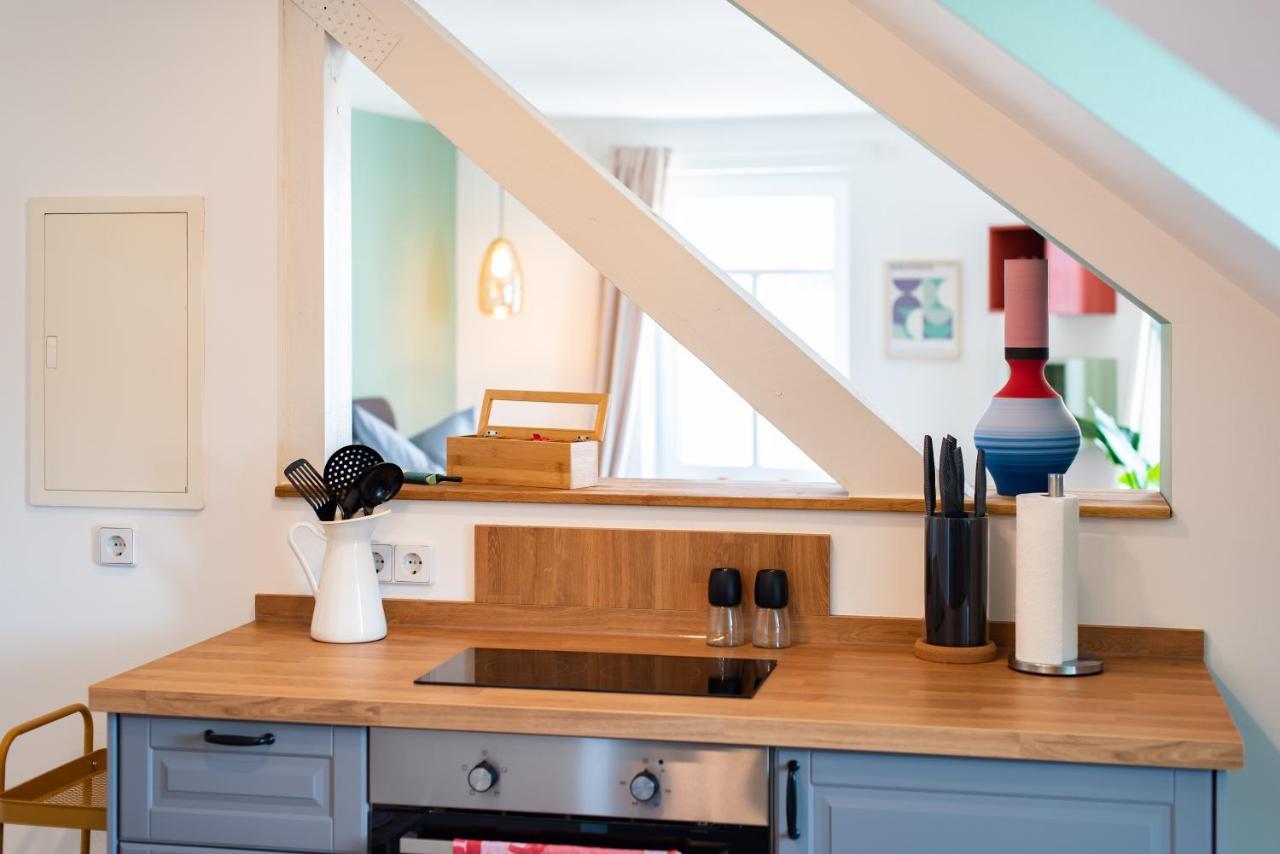 Bauhaus Apartment - Netflix, Nespresso, Zentral, Messe Chemnitz Extérieur photo
