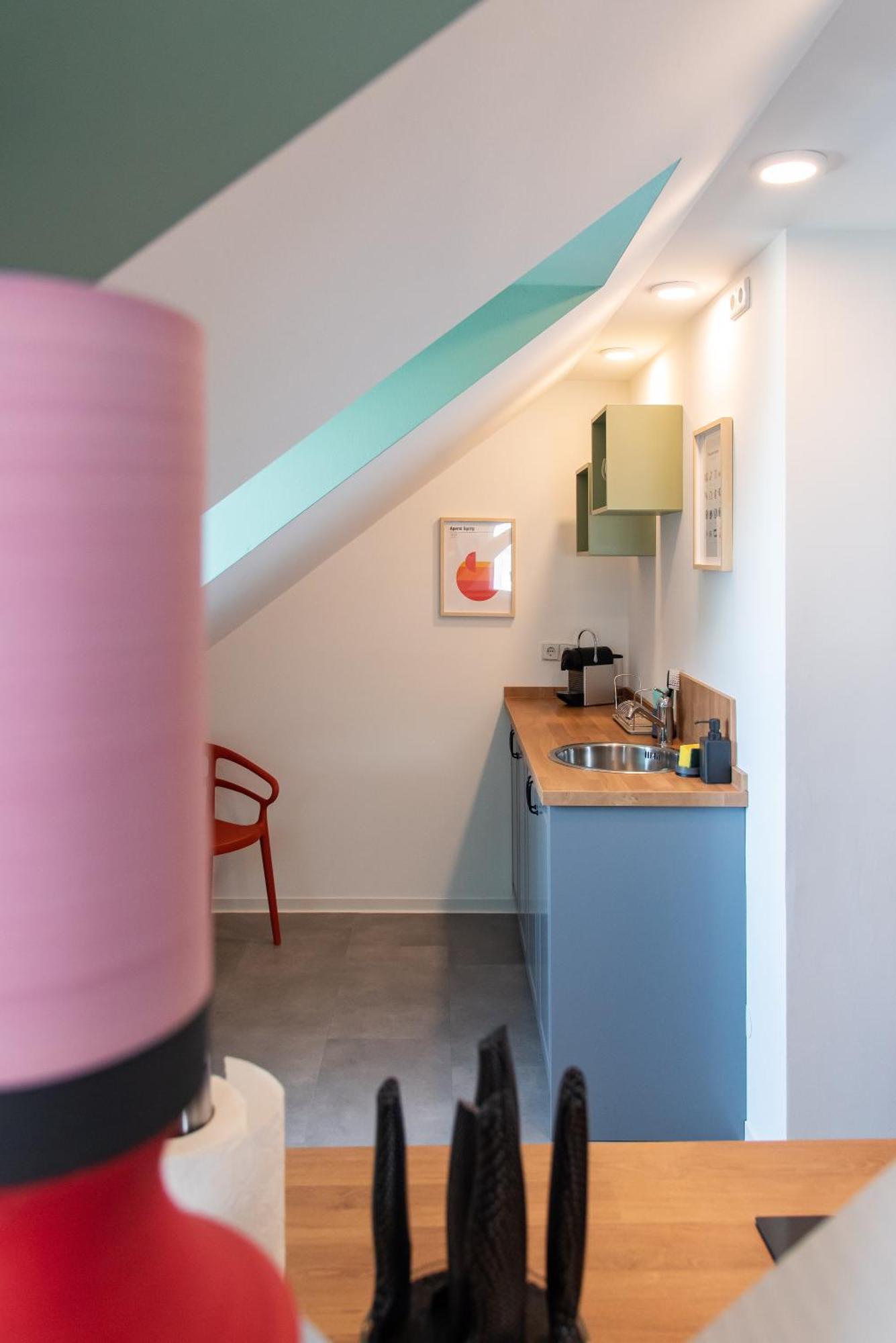 Bauhaus Apartment - Netflix, Nespresso, Zentral, Messe Chemnitz Extérieur photo