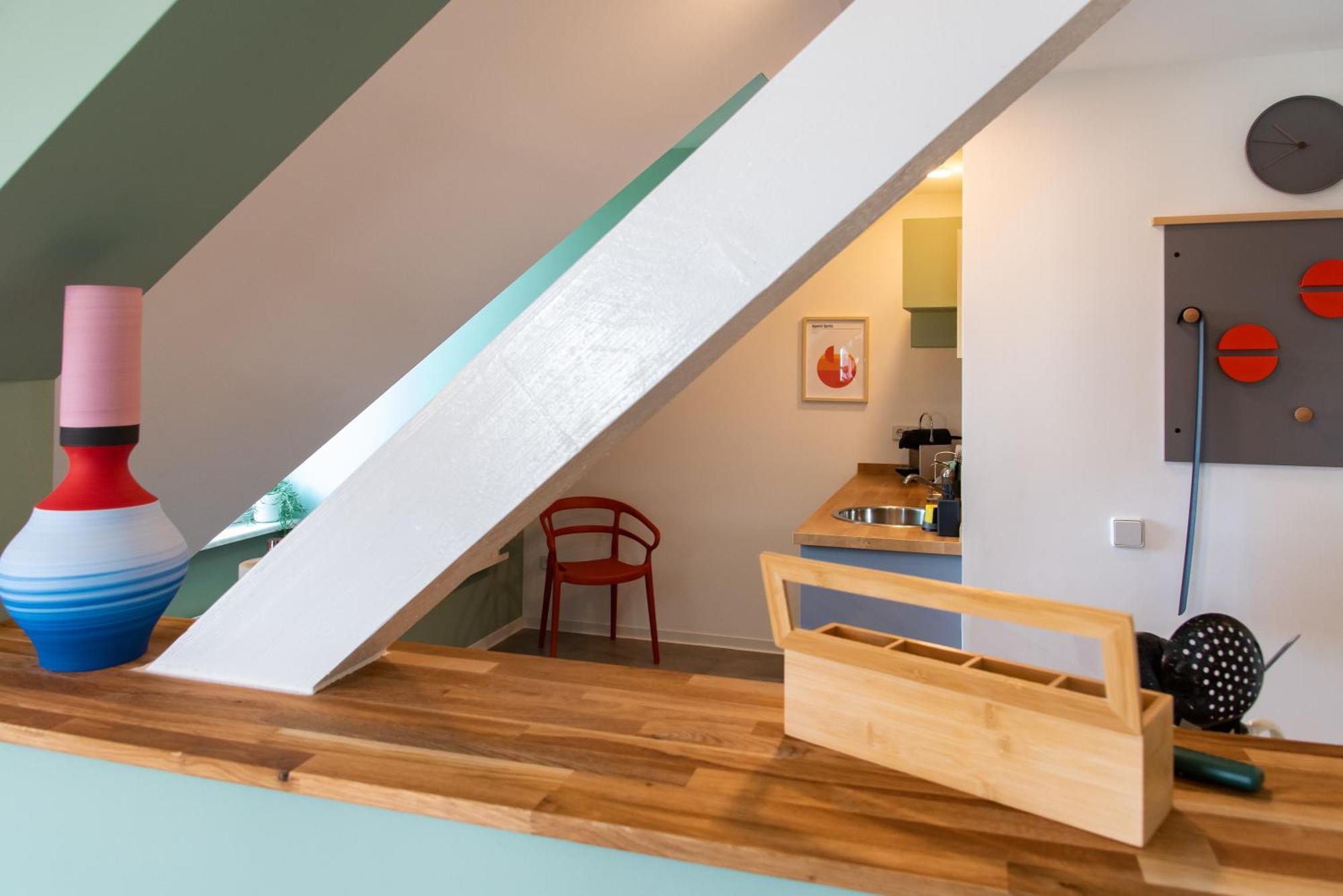 Bauhaus Apartment - Netflix, Nespresso, Zentral, Messe Chemnitz Extérieur photo