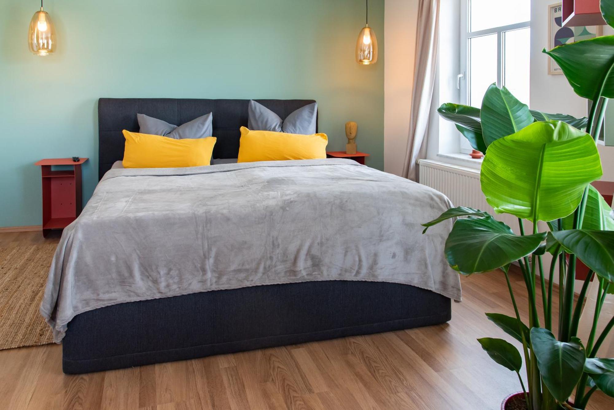 Bauhaus Apartment - Netflix, Nespresso, Zentral, Messe Chemnitz Extérieur photo